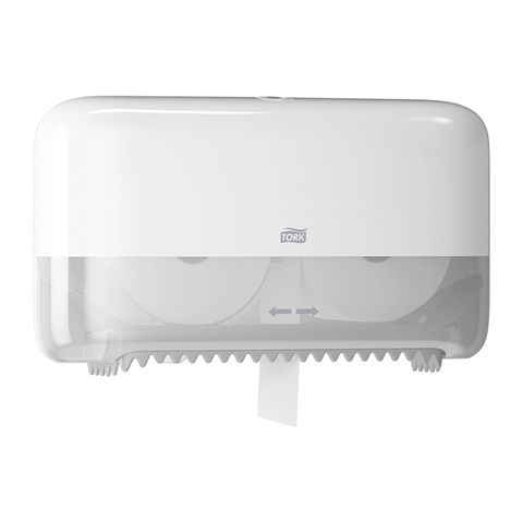 Tork Coreless Toilet Roll Dispenser White T7