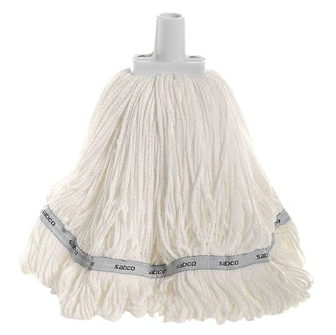 Sabco Professional 350G Microfibre Round Mop Head White