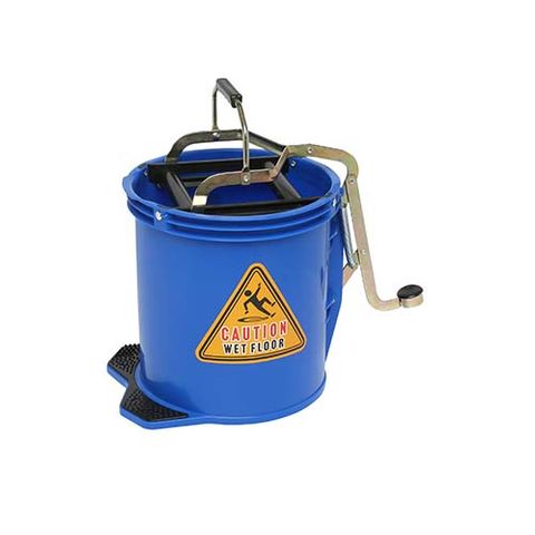 Edco 15 Litre Wringer Bucket - Blue