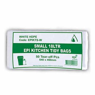 Huhtamaki Tp Small 18Ltr Epi White Binliner Roll X1000