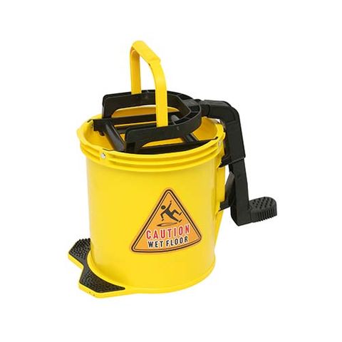 Edco Enduro Nylon Wringer Bucket - Yellow