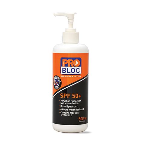 Prochoice 50+ Sunscreen Pump Bottle 500ml