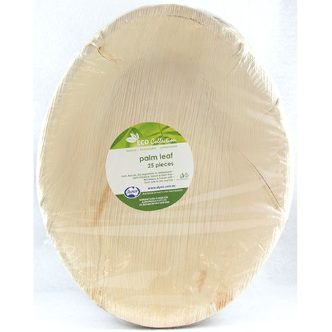 Palmleaf Deep Bowl 12X9" P25 X 4