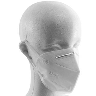 KN95 Disposable Face Masks with Elastic Ear Loops - 5pk