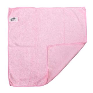 Sabco Professional Millentex Microfibre Cloths - Pink - 40cm x 40cm - 6pk