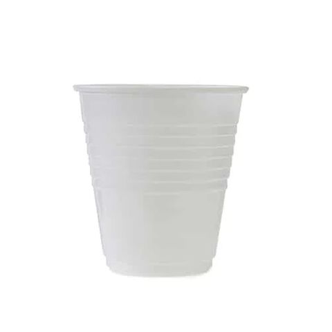 Cups 6oz White Water Cups White PS 185ml