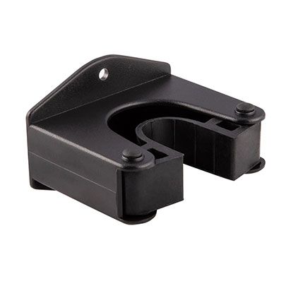 Pacvac Clip - Wand Wall Mount - Plastic - Black - 32mm