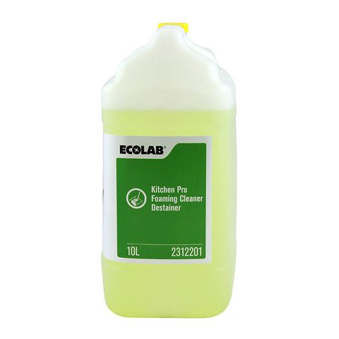 Ecolab KITCHEN PRO FOAM CLEANER DESTAINER 10L