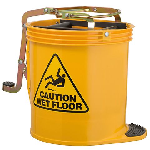 165429 IW-005Y C'Tract Wringer Bkt Yellow 15L