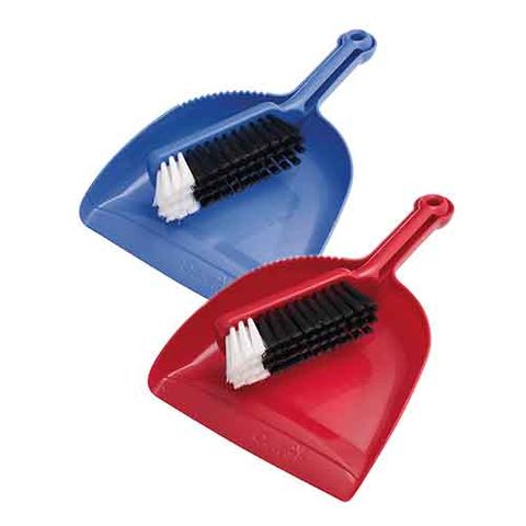 Oates Dustpan and Bannister Set - Blue