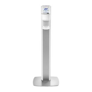 Purell ES8 Messenger Es8 Graphite Floor Stand With Es8 Dispenser Touch Free