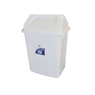 Edco Swing Top Tidy 30L - White