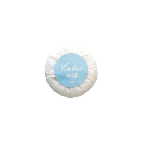 RapidClean Entice Bath Soap - Pleat Wrapped 20g x500