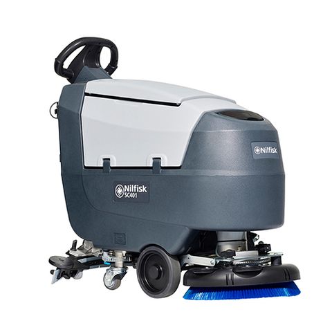 Nilfisk SC401 Battery Walk Behind Scrubber Dryer