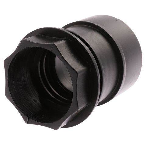Pacvac Connector - Hose - Plastic - Black - 32mm