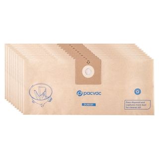 Pacvac Dust Bag - Disposable 15 Lt Glide 300 - Sealed - Pkt 10