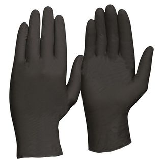Prochoice Disposable Black Nitrile Powder Free Gloves L x100