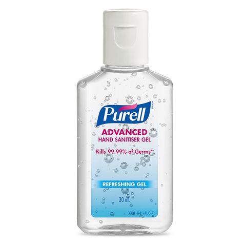 Purell Instant Hand Sanitiser - Gel 30ml Flip Cap Bottle X 250 Units