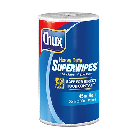 Chux Superwipes Hd Roll White 45M