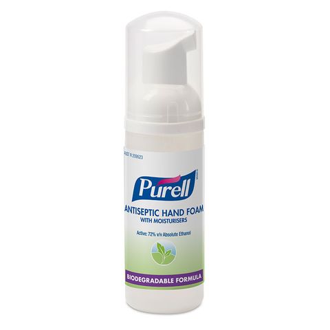 Purell Instant Hand Sanitiser - Foam 45ml Pump Bottles X 24 Units