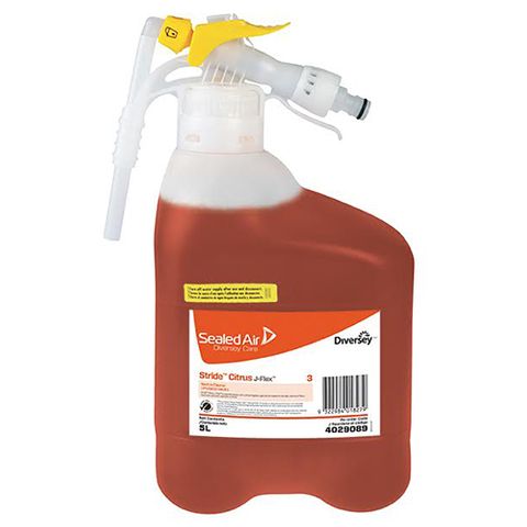 Diversey Taski Stride Citrus J-Flex 5L Neutral Floor and Multi Purpose Cleaner 5L