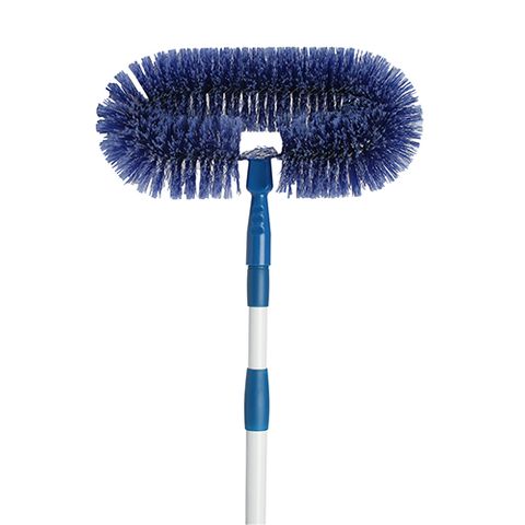 Edco Fan Brush With Telescopic Handle