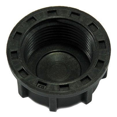 Pacvac Cap - Drainage Hose - Plastic - Black - 32mm