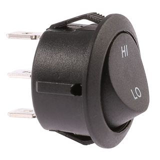 Pacvac Switch - Hi-Low - Non-Illuminated - Black
