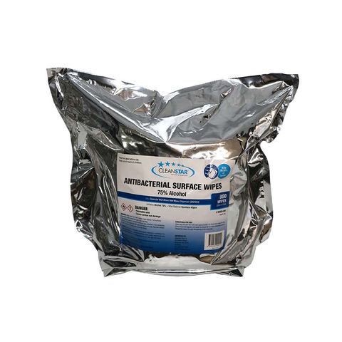 Cleanstar Wipes-800ROLL 2pk-Wall Disp 75%