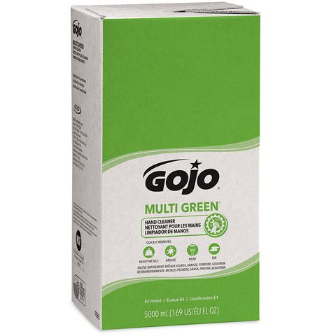 Gojo TDX Pro Multi Green - Hand Cleaner - 5.0 Lt Refill X 2 Units Per Case