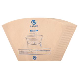 Pacvac Dust Bag - Disposable - Paper - Cone - Pkt 10 - Super Pro 700
