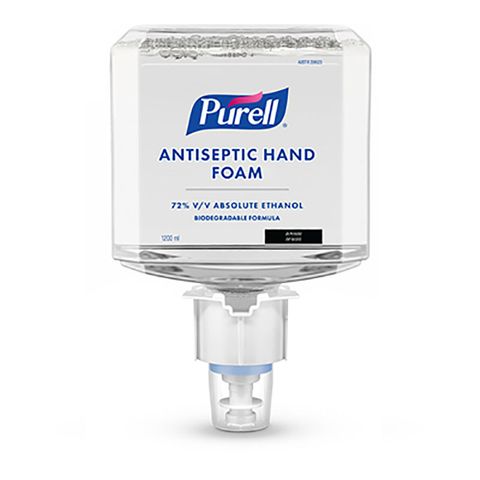 Purell ES4 Instant Hand Sanitiser - Foam 1.2Lt Refills X 2 Units (old code 5052-02)