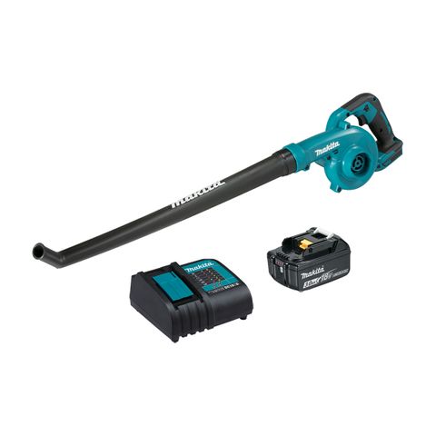 Makita 18V Blower Kit Long Nozzle - Includes 1 x 3.0Ah Battery & Charger