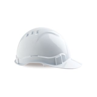 Hardhat Vented Pushlock Harness V6 - White