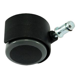 Pacvac Wheel - Castor - Black Plastic - 60mm