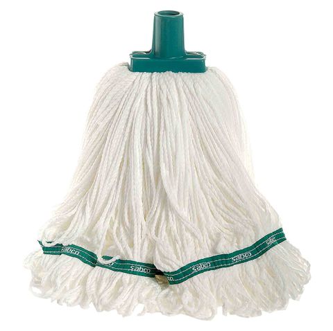 Sabco Professional 350G Microfibre Round Mop Head Green