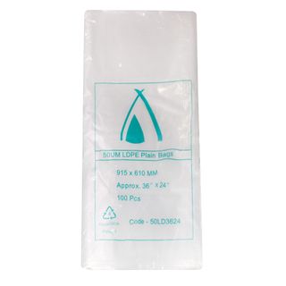 Bags 36" x 24" Clear 915 x 610