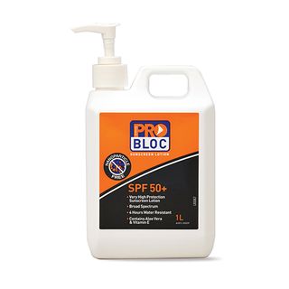 PROBLOC SPF50+ SUNSCREEN 1LTR PUMP PACK BOTTLE