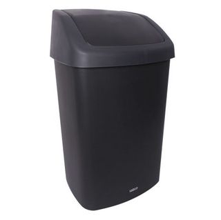 Sabco Grey Rubbish Bin 50L