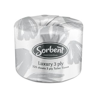 Sorbent Professional Luxury Toilet Tissue 3ply 225s x48