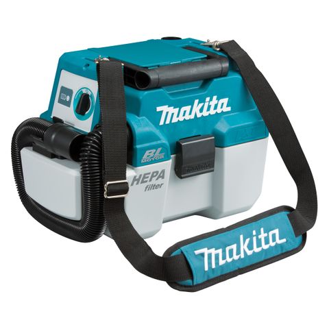 Makita 18V BRUSHLESS Wet/Dry Dust Extraction Vacuum - Tool Only