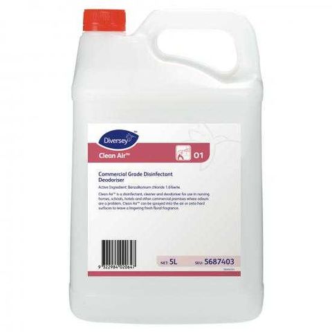 Diversey Clean Air 5L Disinfectant/Cleaner