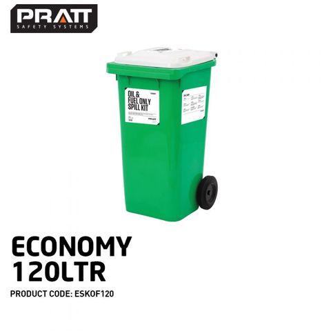Pratt Economy Oil & Fuel Spill Kit 120L