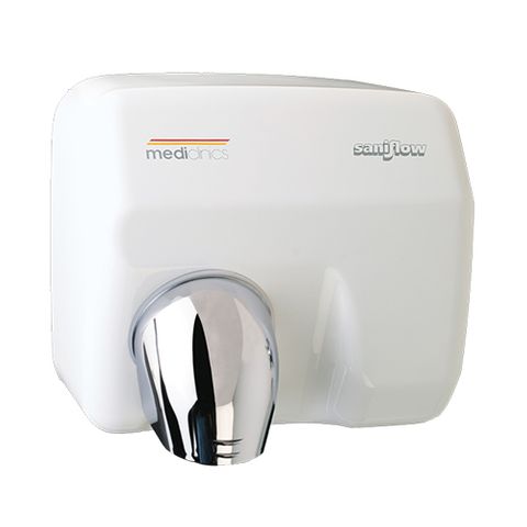 Mediclinics Hand Dryer Saniflow Automatic White