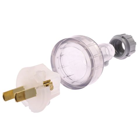 Pacvac Power Plug - Male - Rewireable - Plug Type I