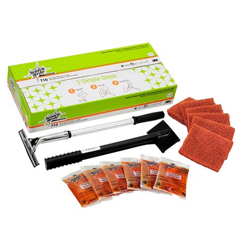 3M S/B Quick Clean Griddle System Starter Kit