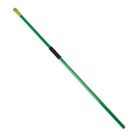 Sabco Professional Metal Handle with soft grip - 25mm x 1410mm Green (NoThread)