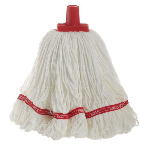 Sabco Professional 350G Microfibre Round Mop Head Red