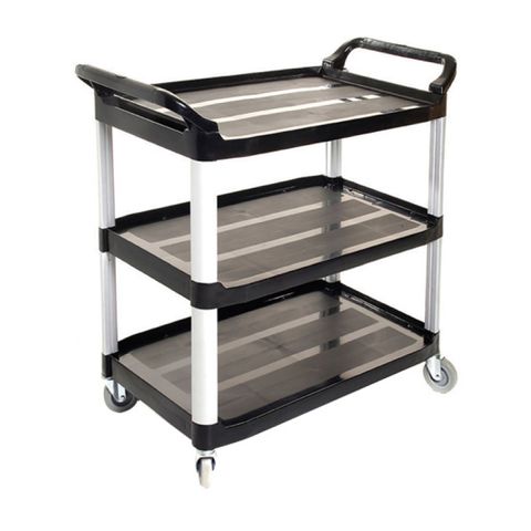 Sabco Professional Utility Cart (3 Shelf) - Black