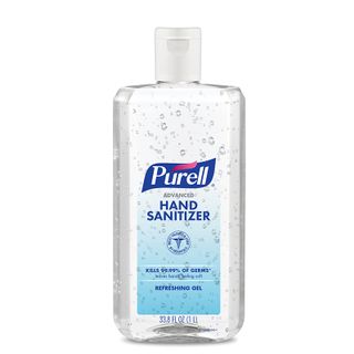 PURELL Instant Hand Sanitiser - Gel 1 Litre Pump Bottle x 4 units